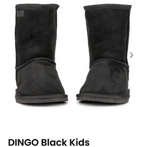 Kids Black Boots